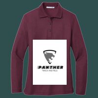 Women's Silk Touch Long Sleeve Polo Thumbnail