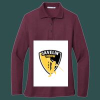 Women's Silk Touch Long Sleeve Polo Thumbnail