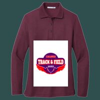 Women's Silk Touch Long Sleeve Polo Thumbnail