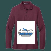 Women's Silk Touch Long Sleeve Polo Thumbnail