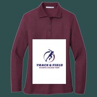 Women's Silk Touch Long Sleeve Polo Thumbnail