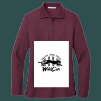 Women's Silk Touch Long Sleeve Polo Thumbnail