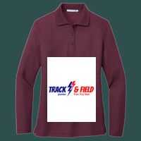Women's Silk Touch Long Sleeve Polo Thumbnail