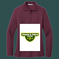 Women's Silk Touch Long Sleeve Polo Thumbnail