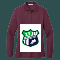 Women's Silk Touch Long Sleeve Polo Thumbnail