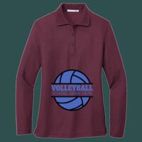 Women's Silk Touch Long Sleeve Polo Thumbnail