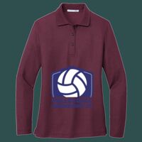 Women's Silk Touch Long Sleeve Polo Thumbnail