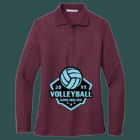 Women's Silk Touch Long Sleeve Polo Thumbnail
