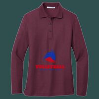Women's Silk Touch Long Sleeve Polo Thumbnail