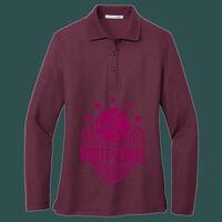 Women's Silk Touch Long Sleeve Polo Thumbnail
