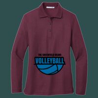 Women's Silk Touch Long Sleeve Polo Thumbnail