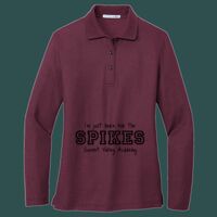 Women's Silk Touch Long Sleeve Polo Thumbnail