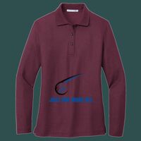 Women's Silk Touch Long Sleeve Polo Thumbnail
