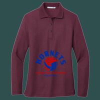 Women's Silk Touch Long Sleeve Polo Thumbnail