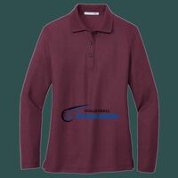 Women's Silk Touch Long Sleeve Polo Thumbnail
