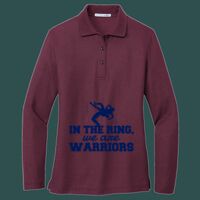 Women's Silk Touch Long Sleeve Polo Thumbnail