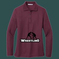 Women's Silk Touch Long Sleeve Polo Thumbnail