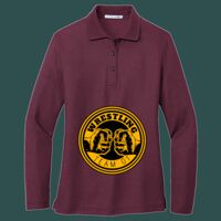 Women's Silk Touch Long Sleeve Polo Thumbnail