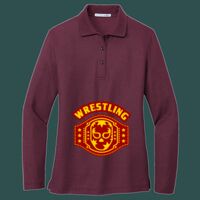 Women's Silk Touch Long Sleeve Polo Thumbnail