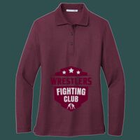 Women's Silk Touch Long Sleeve Polo Thumbnail
