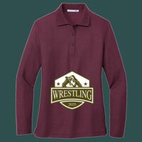 Women's Silk Touch Long Sleeve Polo Thumbnail