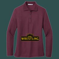 Women's Silk Touch Long Sleeve Polo Thumbnail