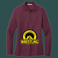 Women's Silk Touch Long Sleeve Polo Thumbnail