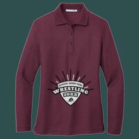 Women's Silk Touch Long Sleeve Polo Thumbnail