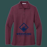 Women's Silk Touch Long Sleeve Polo Thumbnail
