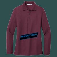 Women's Silk Touch Long Sleeve Polo Thumbnail