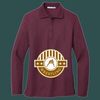 Women's Silk Touch Long Sleeve Polo Thumbnail