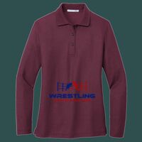 Women's Silk Touch Long Sleeve Polo Thumbnail
