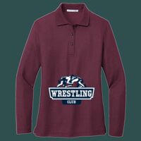Women's Silk Touch Long Sleeve Polo Thumbnail