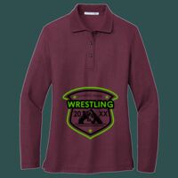 Women's Silk Touch Long Sleeve Polo Thumbnail
