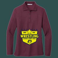 Women's Silk Touch Long Sleeve Polo Thumbnail
