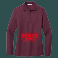 Women's Silk Touch Long Sleeve Polo Thumbnail