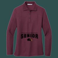 Women's Silk Touch Long Sleeve Polo Thumbnail
