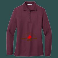 Women's Silk Touch Long Sleeve Polo Thumbnail