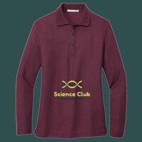 Women's Silk Touch Long Sleeve Polo Thumbnail