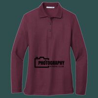 Women's Silk Touch Long Sleeve Polo Thumbnail