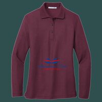Women's Silk Touch Long Sleeve Polo Thumbnail