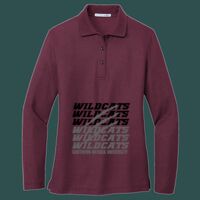Women's Silk Touch Long Sleeve Polo Thumbnail