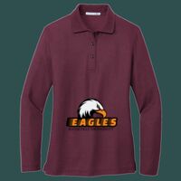 Women's Silk Touch Long Sleeve Polo Thumbnail