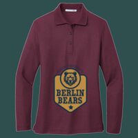 Women's Silk Touch Long Sleeve Polo Thumbnail