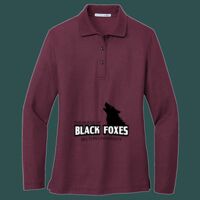 Women's Silk Touch Long Sleeve Polo Thumbnail