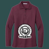 Women's Silk Touch Long Sleeve Polo Thumbnail