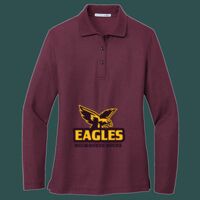 Women's Silk Touch Long Sleeve Polo Thumbnail