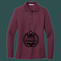 Women's Silk Touch Long Sleeve Polo Thumbnail