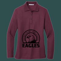 Women's Silk Touch Long Sleeve Polo Thumbnail