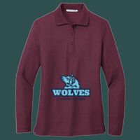 Women's Silk Touch Long Sleeve Polo Thumbnail